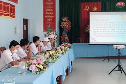 Trung tâm y tế huyện Trà Cú tổ chức buổi xét duyệt đề cương Nghiên cứu khoa học cấp cơ sở năm 2021
