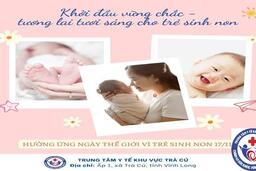 Hưỡng ứng ngày thế giới vì trẻ sinh non 17/11