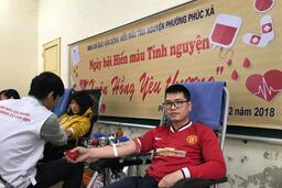 Đoàn viên thanh niên MEDLATEC hăng hái chia sẻ giọt hồng